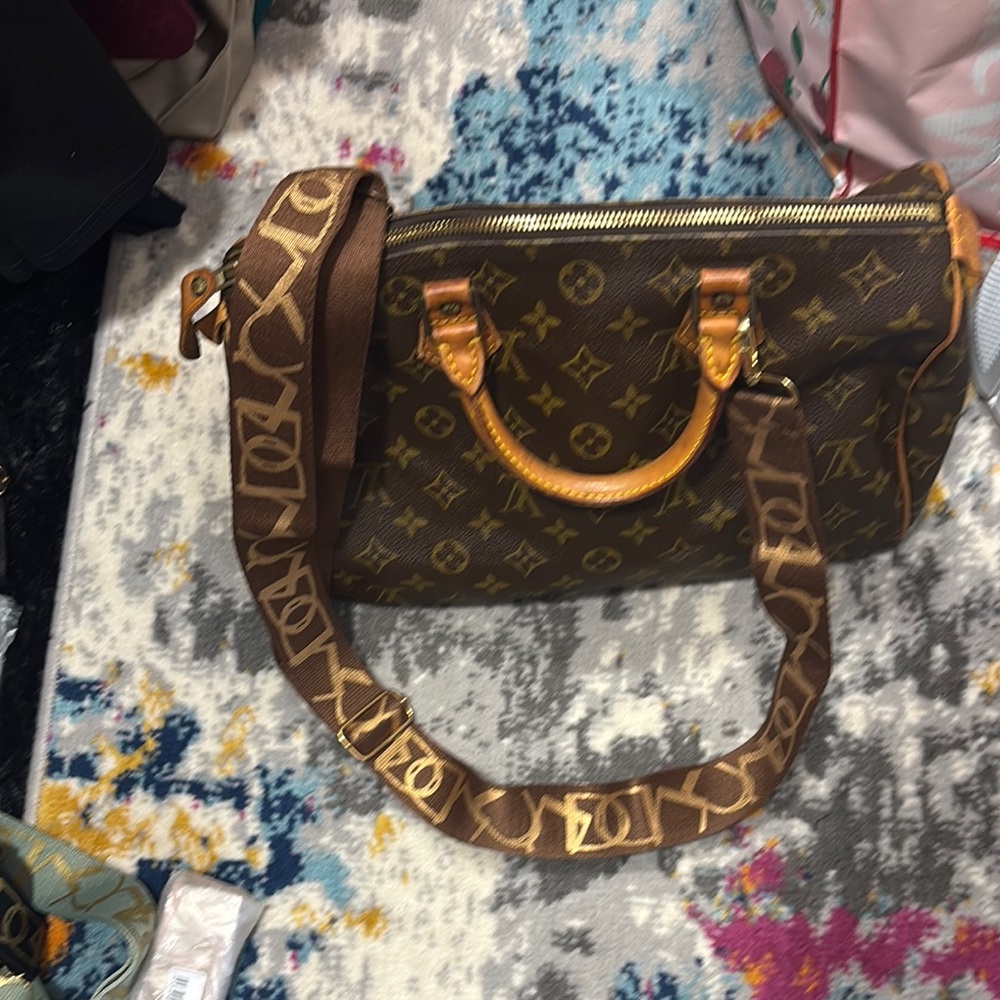 Brown strap